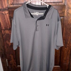 Under Armour Men's Charcoal Polo Shirt
